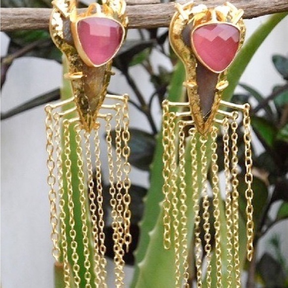 Olivia tassel earrings - Picture 3 of 5